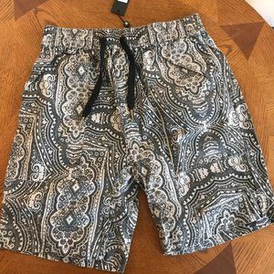 NWT Zanerobe Gabe Short Black Bandana 32